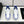 CC SNEAKER IN WHITE MIX COBALT BLUE EMBROIDERED LAMBSKIN