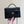 25C Vanity 19cm Top Handle Black Grained Calfskin