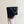 25C Small Tote 17cm Black Grained Calfskin