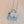 CC 25S Kelly Bag Top Handle 18cm Cloud Blue Grained Calfskin
