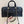 CC 25s Maxi Bowling Bag 31cm Black Patent Crumpled Calfskin