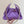 CC 2025 Hobo Bag 22cm Purple Suede 346375