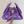 CC 2025 Hobo Bag 22cm Purple Suede 346375