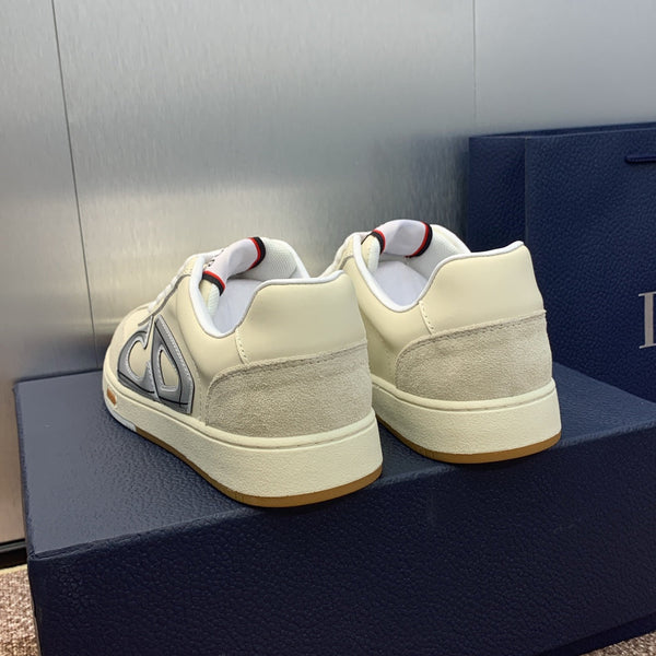 cd homme pelle di vitello crema camoscio grigio