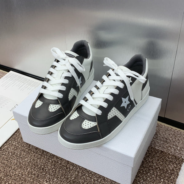 Sneaker CD Star in pelle di vitello nera