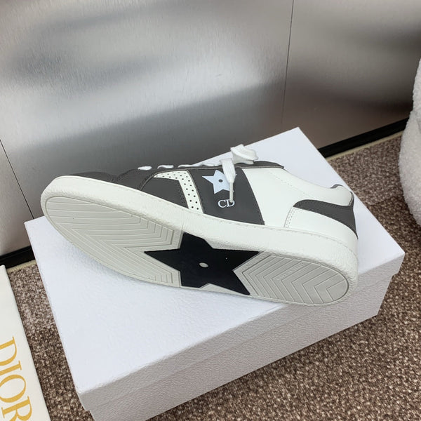 Sneaker CD Star in pelle di vitello nera