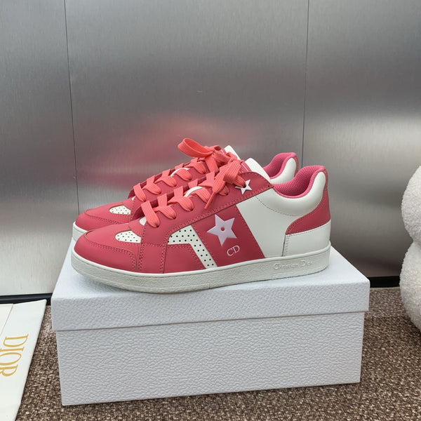 Sneaker CD Star in pelle di vitello rosa corallo