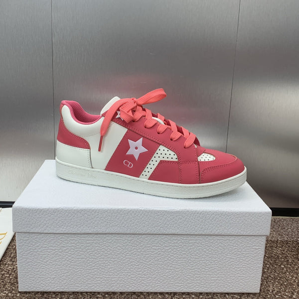 Sneaker CD Star in pelle di vitello rosa corallo