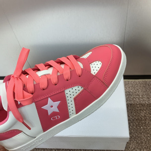 Sneaker CD Star in pelle di vitello rosa corallo