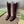 GG Women's Boot With Slim Horsebit 2.5cm Burgundy Shiny leather 508912
