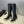YSL Lily Long Boots 105mm Black Cowhide 551934
