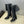YSL Julia Long Boots 90mm Black Cowhide 551938