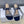 CD 26s Heeled Sandal 10cm Navy Blue Beige Leather Fabric 633070