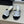 CC 26s Round Toe Open Toe Cutout Sandals 7cm Black White in Calfskin 761936