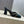 CC Square Toe Color-Blocked Mule 9cm Teal Green Horsehair Patent Leather 830460