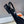 HM Nicoletta Slingback Flat Black Suede 830183