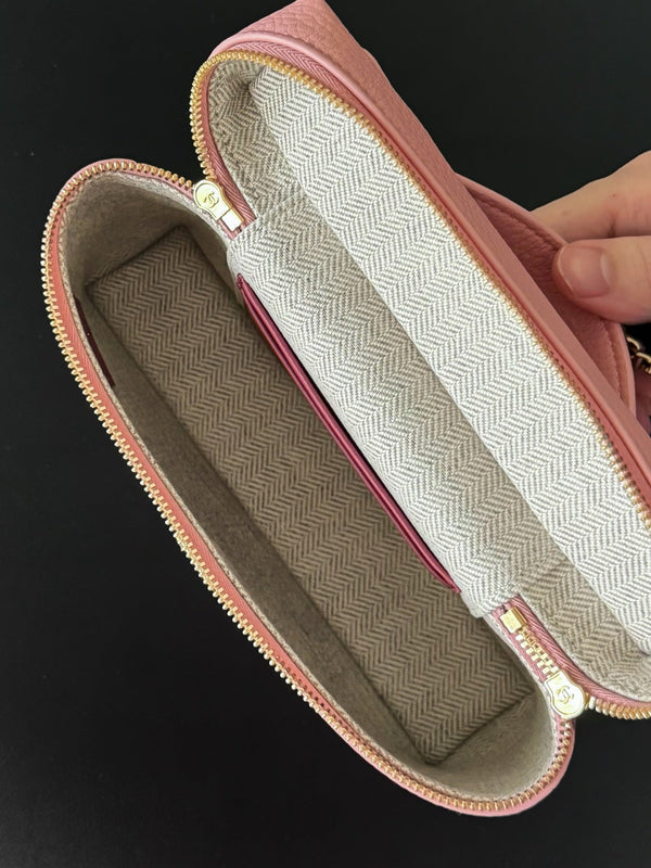 CC 26s Vanity Bag 19.5cm Pink Cowhide