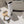 ROUND-TOE HIGH HEEL BOOTS IN WHITE SMOOTH LAMBSKIN
