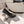 POINTED BB GOLD BUCKLE HIGH PUMPS IN BLACK CROCODILE PATTERN CALFSKIN