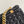CL Triomphe 20cm Black Raffia Gold Hardware