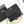 CL Triomphe 20cm Black Raffia Gold Hardware