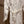 CD Stand-up Collar Long-sleeved Shirt Dress White Cotton