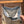 Jeans strappati stampati con doppia C CC in cotone blu chiaro retrò