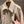 Gucci Short-sleeved Jacket Top Beige Polyester Fiber