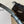 CL Gold 25mm Triomphe Enamel Black Cowhide 607413