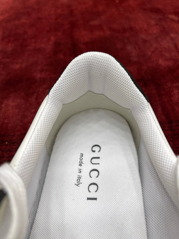 GG Chunky Trainers Black White Leather 543413