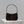 Le 5 a 7 19cm dark brown patent calfskin