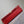 BECKY 25 IN RED QUILTED LAMBSKIN GOLD HARDWARE