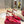 ROCKSTUD SLINGBACK IN CHERRY RED CALFSKIN 50MM