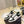 SL SL/61 SNEAKERS VERDE SCURO E BIANCO IN PELLE DI VITELLO
