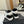 MID-TOP SNEAKERS IN WHITE MIX BLACK PERFORATED LAMBSKIN