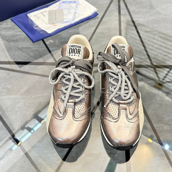 CD D-Sketch Sneaker in pelle nabuk oro rosa 647980