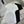 LV 25 Metal Petal Decoration Round Neck Dress Black White Polyester Acetate