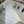 LV 25 Metal Petal Decoration Round Neck Dress Black White Polyester Acetate
