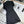 LV 25 Metal Petal Decoration Round Neck Dress Black White Polyester Acetate