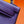 HM Mini Kelly 19cm Purple Epsom Gold Hardware