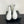CC Chelsea Ankle Boots In White Cowhide  949684