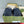 GG Men's Loafer Navy Blue Embossed Suede 555384