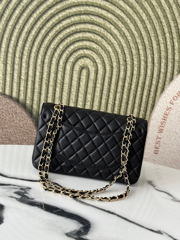 CC 26s Classic 11.12 Bag 25.5cm Black Lambskin