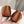 BALLERINE IN RASO PRA MARRONE