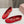 PRA SATIN BALLERINAS CRIMSON