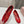 PRA SATIN BALLERINAS CRIMSON