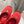 PRA SATIN BALLERINAS CRIMSON