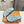 EXTRA SANDAL PASTEL PASTEL BLUE CALFSKIN