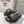 SLIDE SANDALS IN BLACK NYLON AND RUBBER YELLOW PRINT