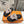 EMPIRE SANDAL BLACK MIX LIGHT GRAY SUEDE